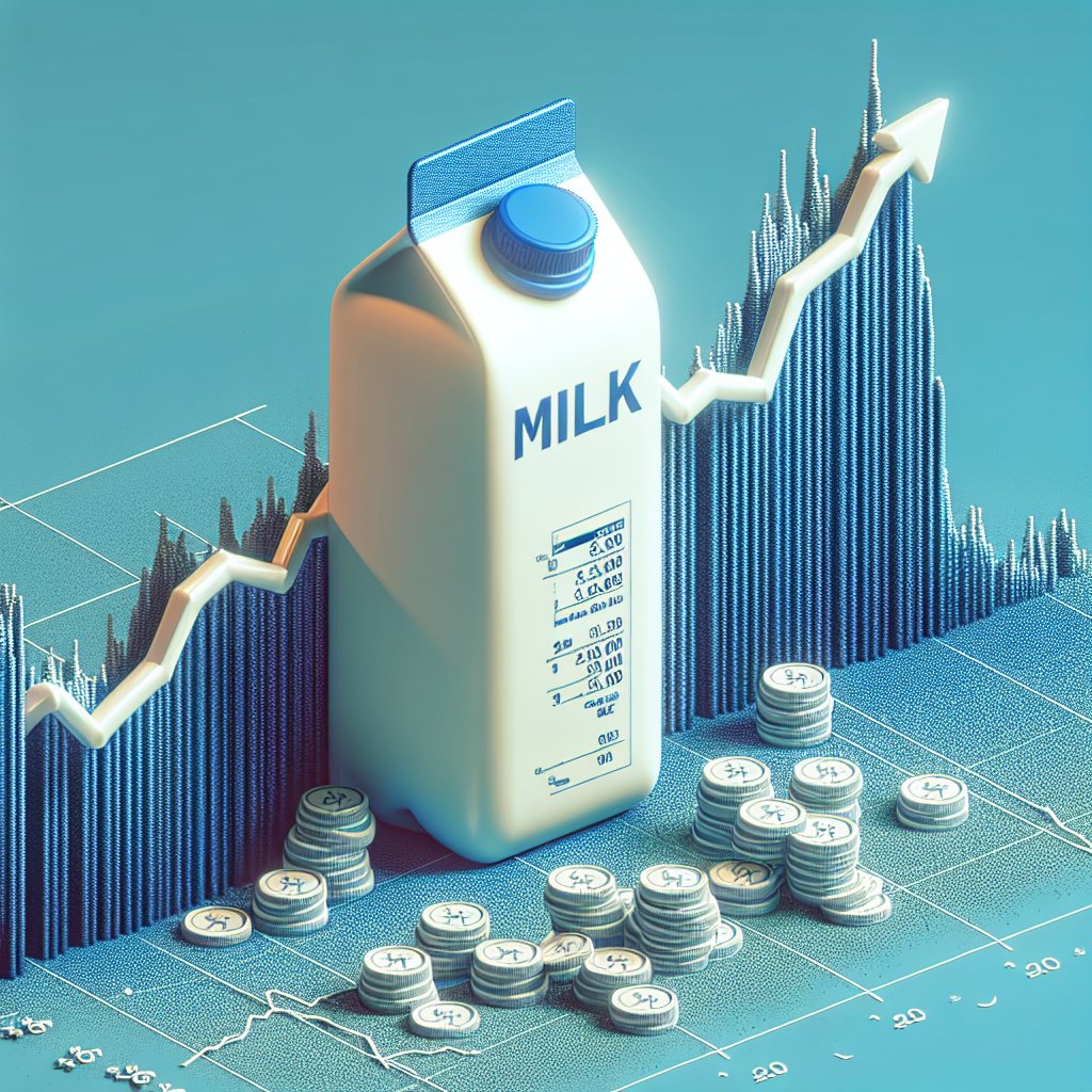 Les fluctuations des prix du lait en Europe.