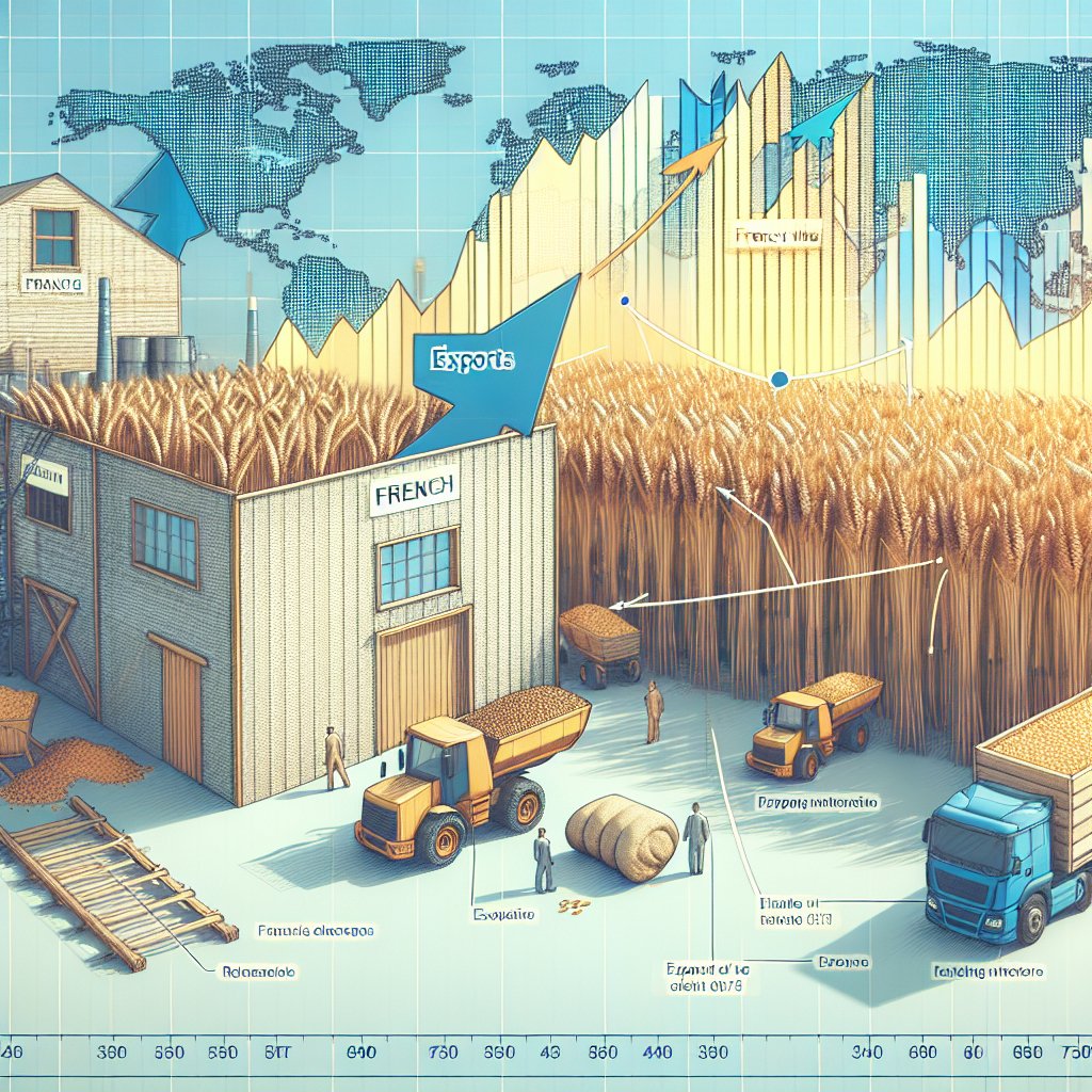 Comment les exportations influencent-elles les prix du blé français ?