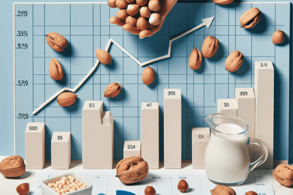 Les fluctuations des prix des noix en Europe.