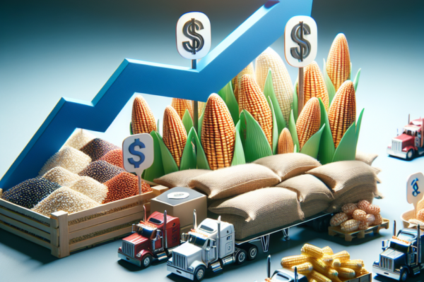 Les impacts de la hausse des coûts de transport sur les produits agricoles.