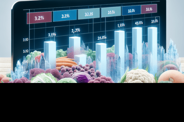 Analyse des prix des légumes congelés sur le marché européen.