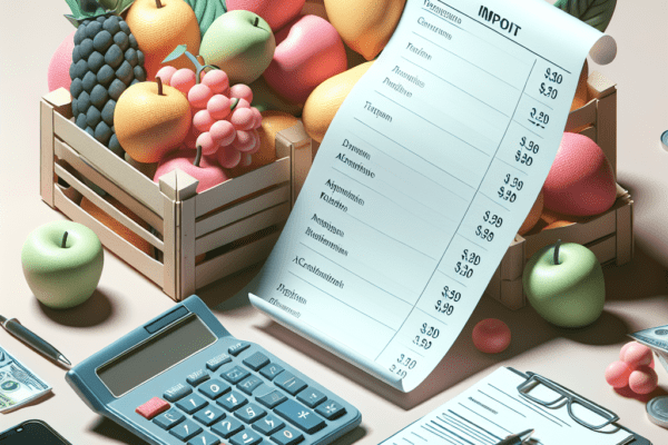 Les impacts des taxes sur les produits agricoles importés.