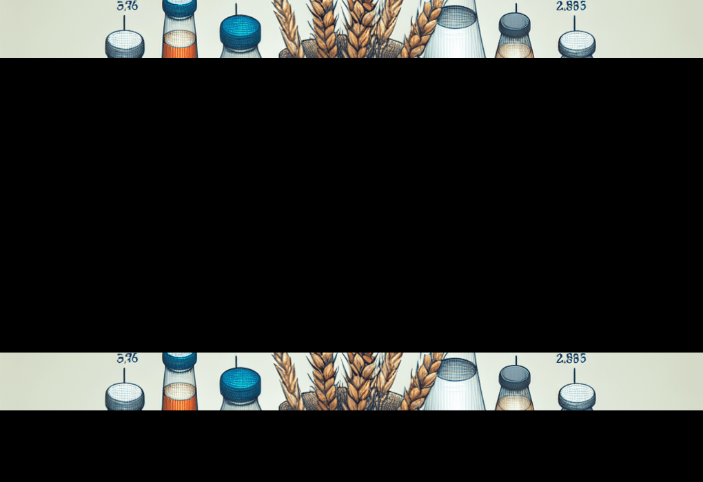 Analyse des prix des produits agricoles transformés à base de céréales.