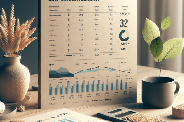 Analyse des prix des produits issus de l’agriculture à faible empreinte carbone.